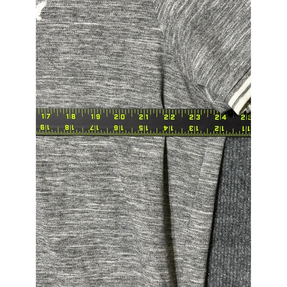 American‎ Eagle Polo Shirt Men's XXL Gray Flex Classic Fit Short Sleeve
